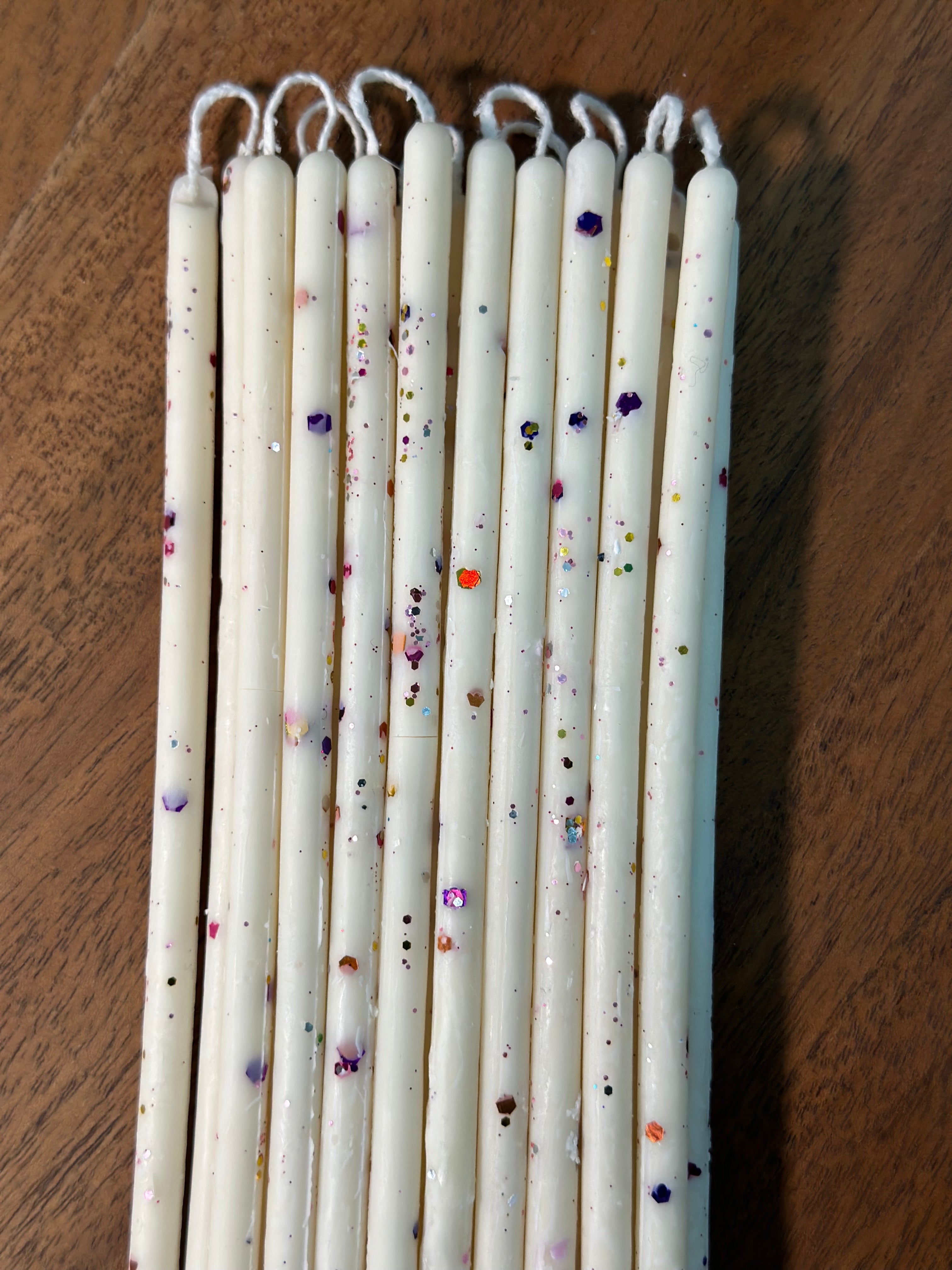 LOT BOUGIES DECORATIVES CYLINDRE