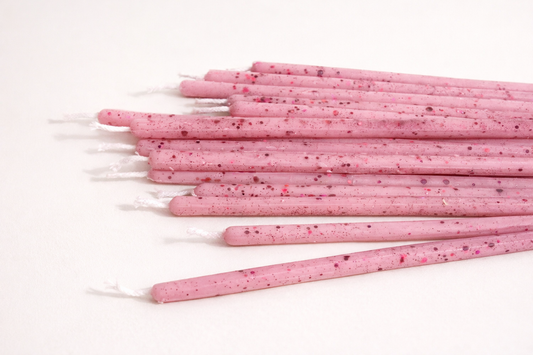 Coffret GODDESS – Bougies fines pailletées de luxe, fabrication artisanale française