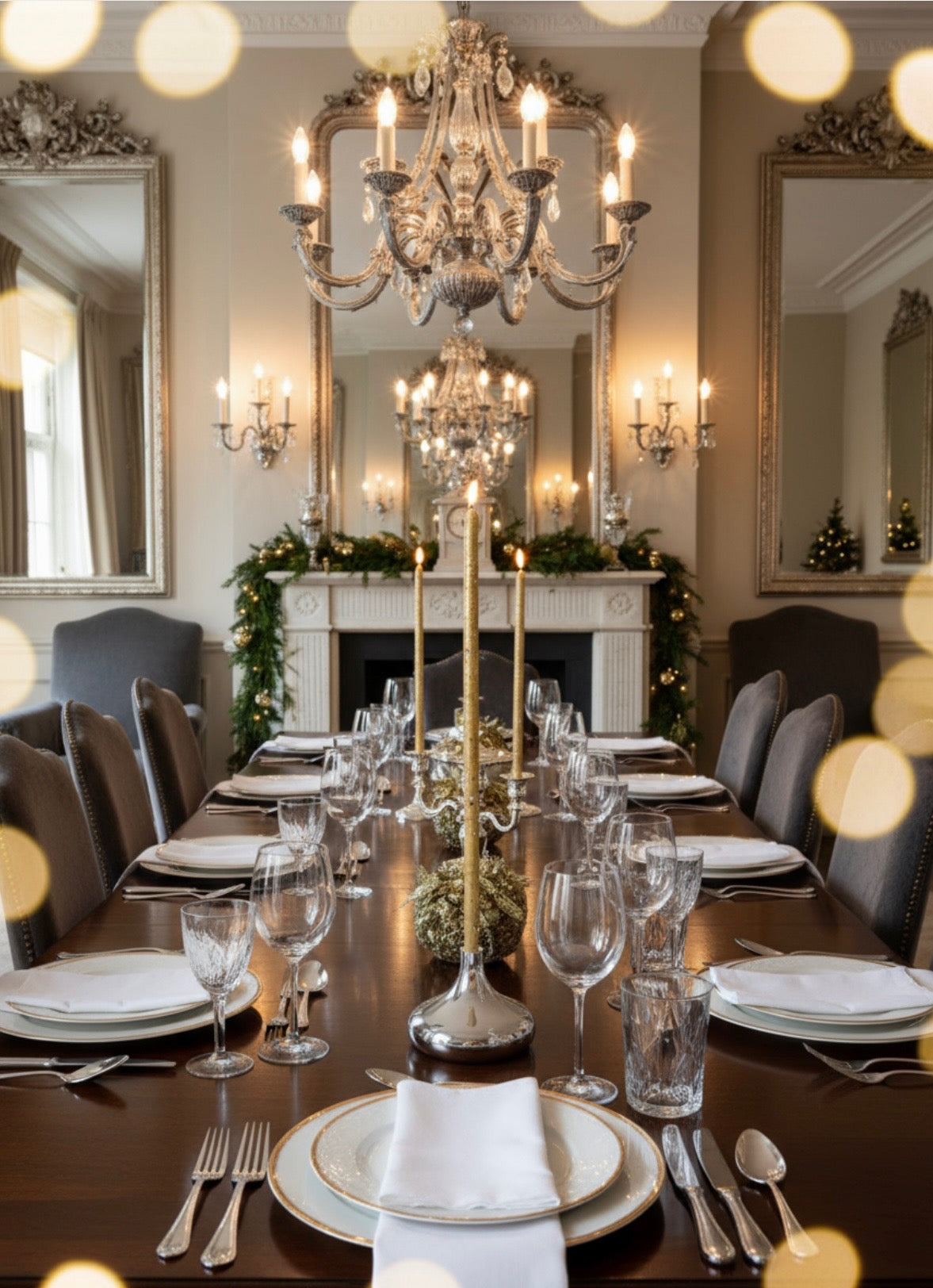 Coffret Éclats d’Or – Bougies fines pailletées de luxe, fabrication artisanale française